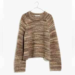 Madewell Space-Dyed Kersdale Pullover Sweater Size S